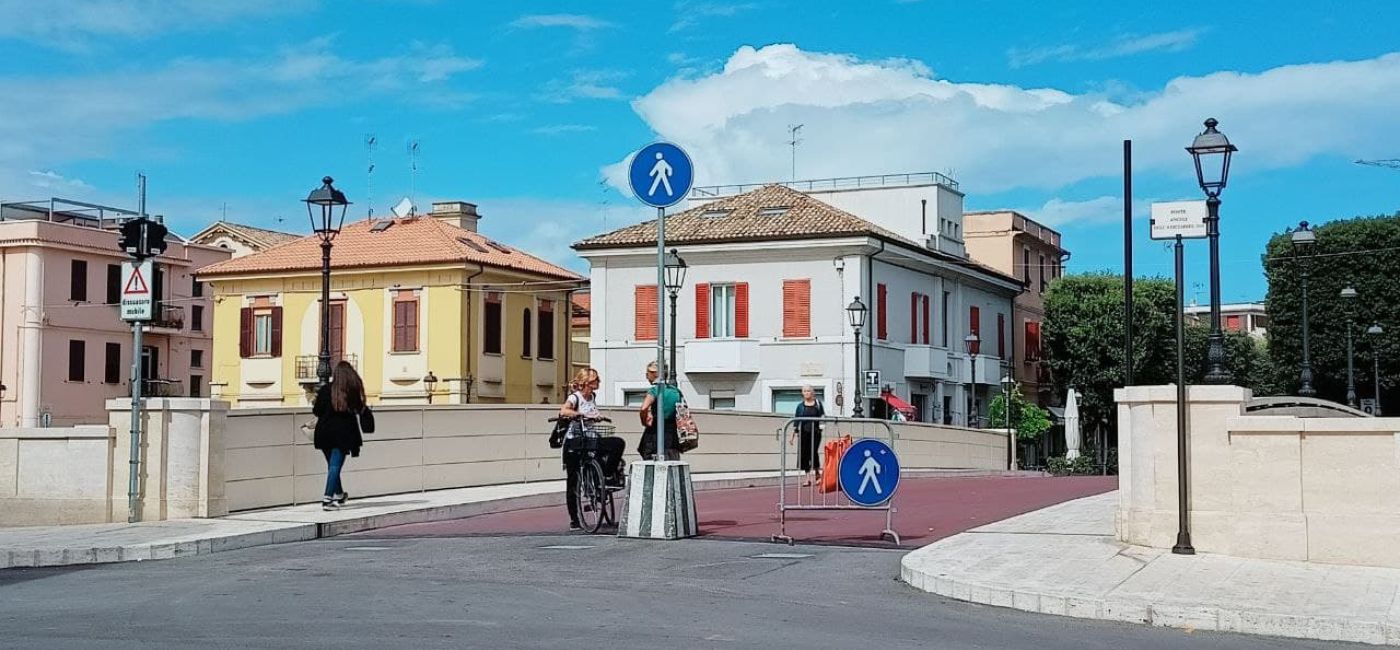 Senigallia, il ponte Angeli dell'8 dicembre 2018