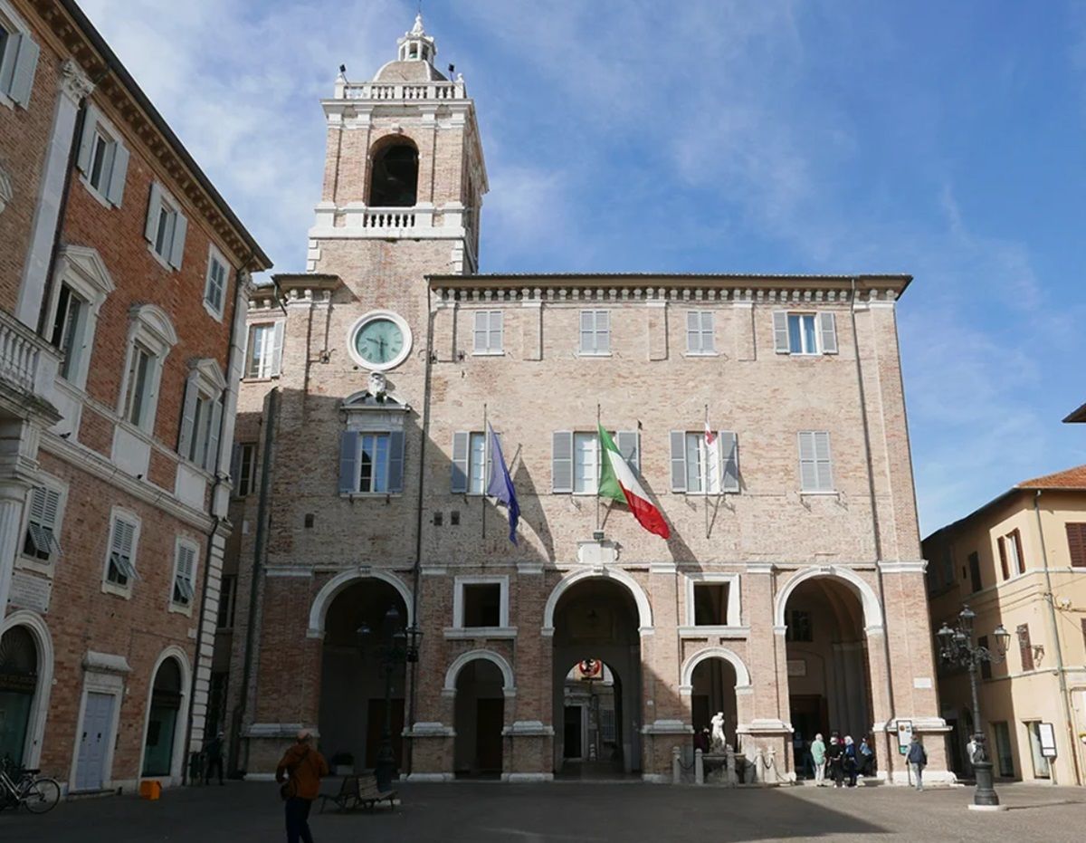 Il municipio del Comune di Senigallia