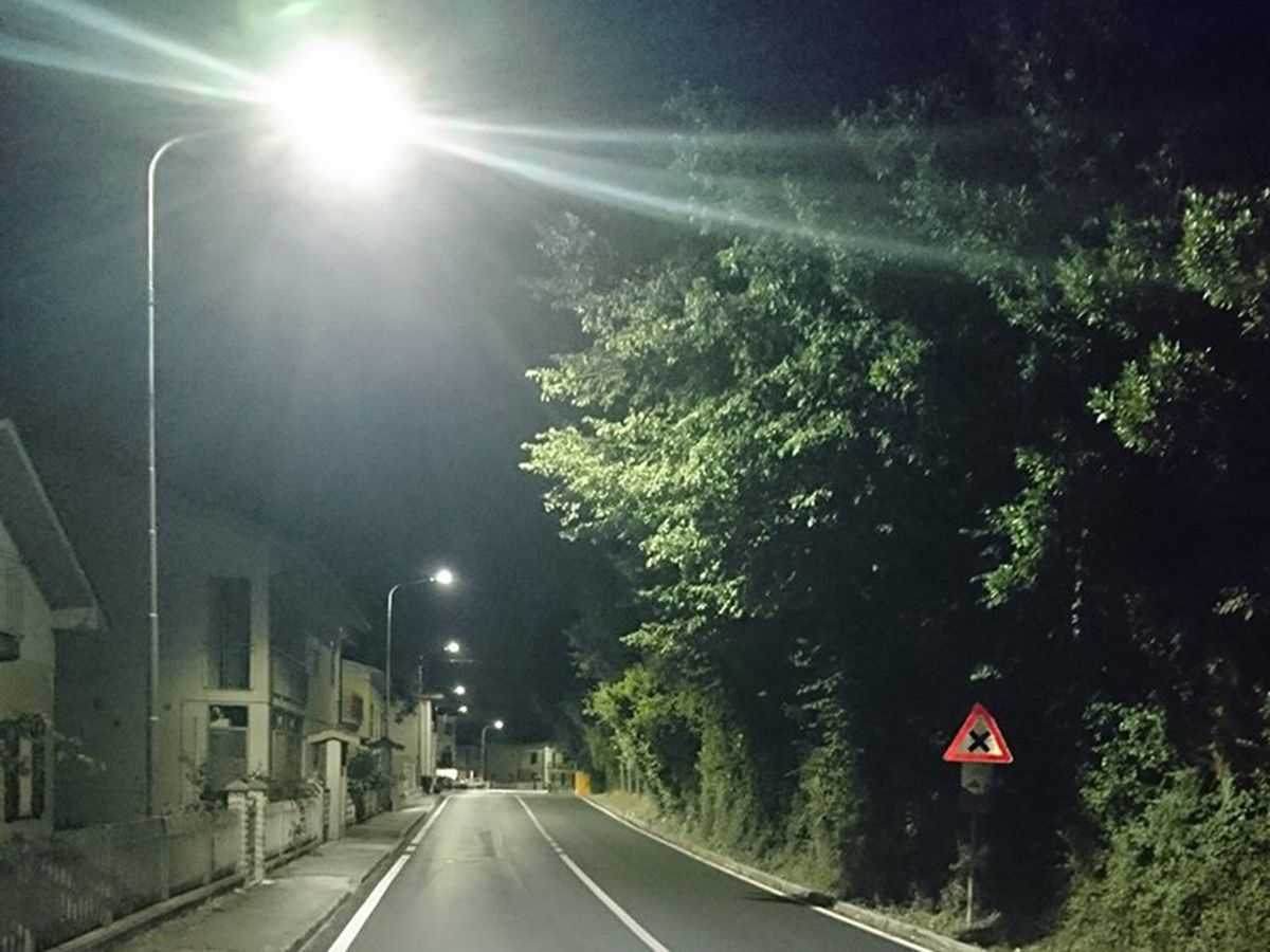 Nuove luci a Trecastelli: ultimi step per la riqualificazione della pubblica illuminazione con lampade a led