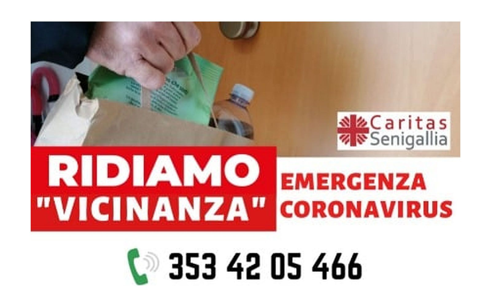 Ridiamo vicinanza - caritas