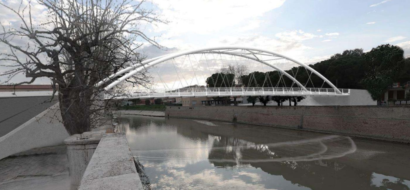 Il progetto per il nuovo ponte Garibaldi a Senigallia