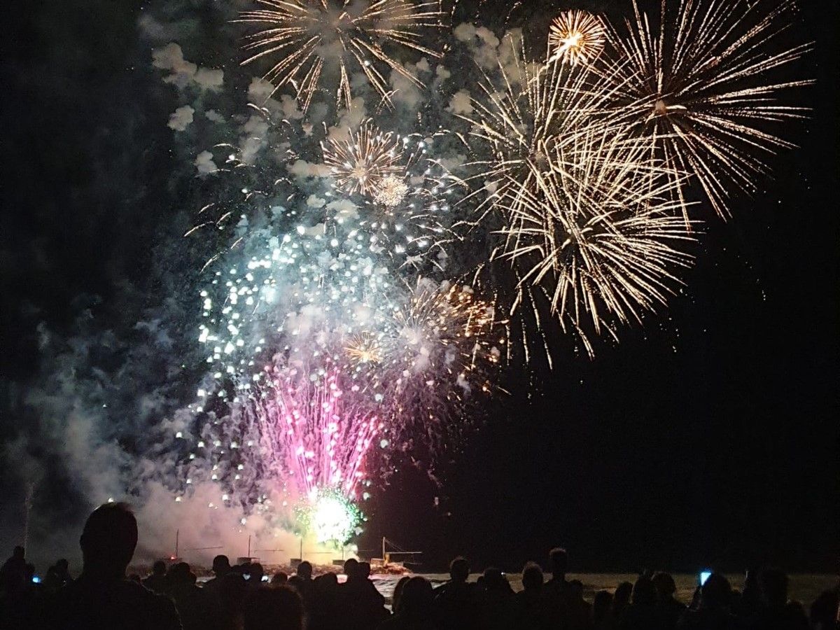 I tradizionali fuochi d'artificio a Senigallia, edizione 2022