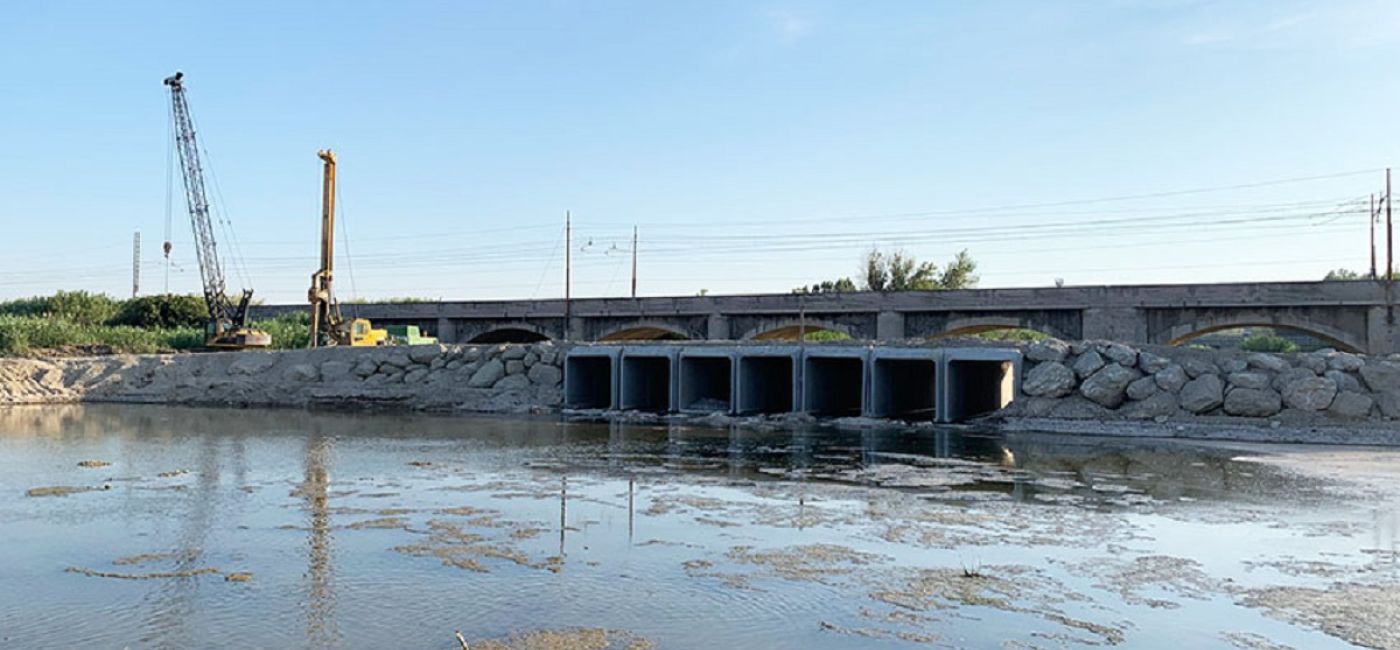 Ponte ciclopedonale, residenti preoccupati per i lavori alla foce del fiume Cesano.