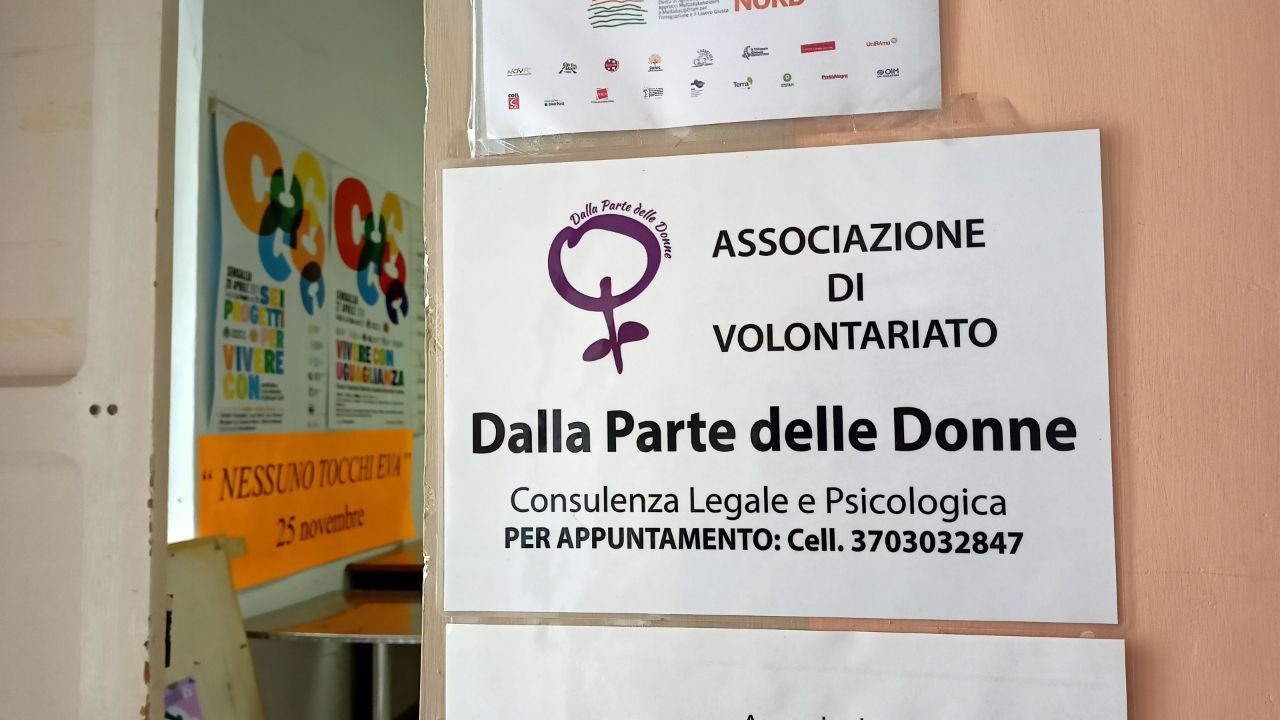 Lo sportello dell'associazione "Dalla parte delle donne"