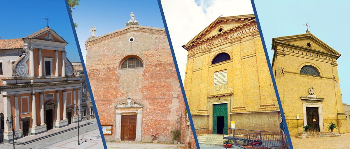 L'unità pastorale ‘La barca di Pietro’ a Senigallia: in foto le parrocchie del Duomo, delle Grazie, del Porto e di Roncitelli