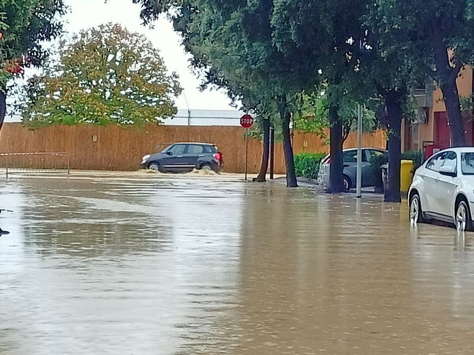 Maltempo: allagamenti a Senigallia (Cesanella, 19 ottobre 2024)