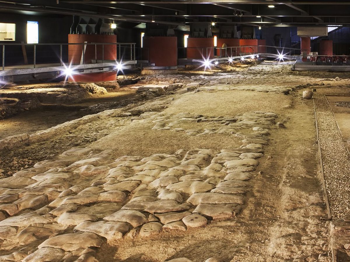 L'area archeologica La Fenice a Senigallia. Foto della Soprintendenza archeologia, belle arti e paesaggio per le province di Ancona e Pesaro e Urbino