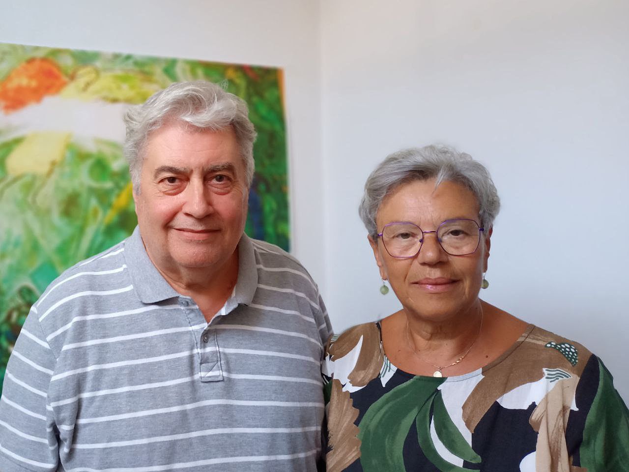 Pasquale Bencivenga e Patrizia Servizi, rispettivamente presidente e vicepresidente dell’associazione "Augusto Bellanca" di Senigallia