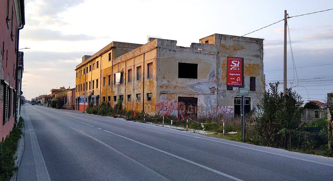 Uno dei punti della frazione di Marzocca, a Senigallia, sotto i riflettori della riqualificazione urbanistica