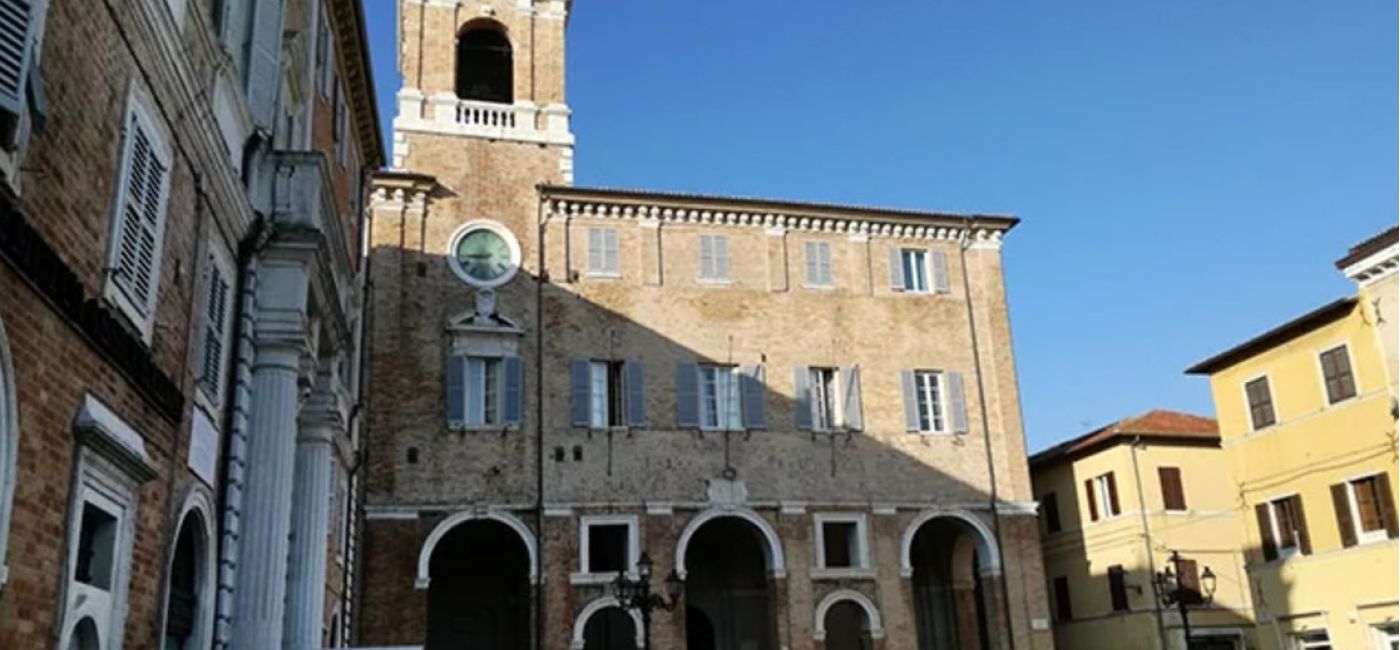 Il municipio del Comune di Senigallia