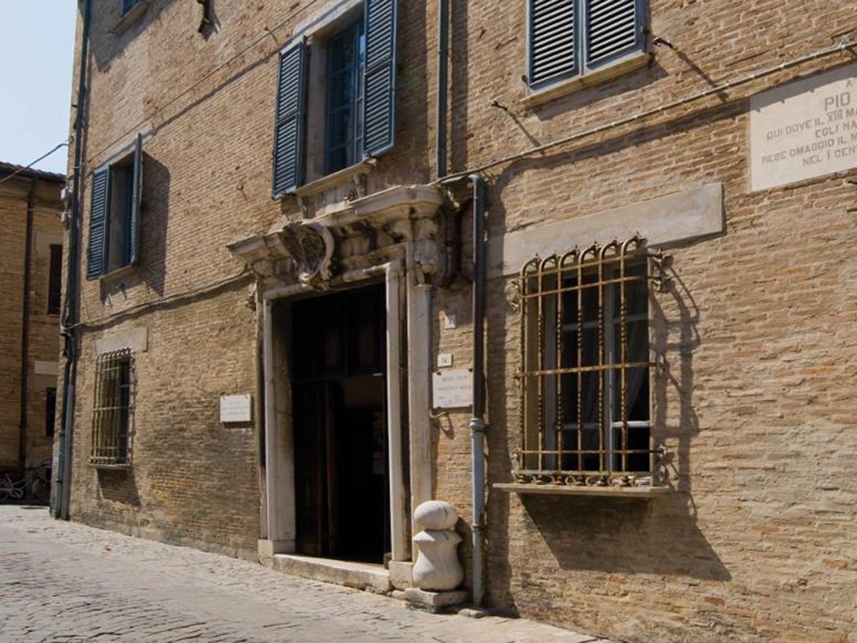 Senigallia: veduta di palazzo Mastai - Casa Museo Pio IX