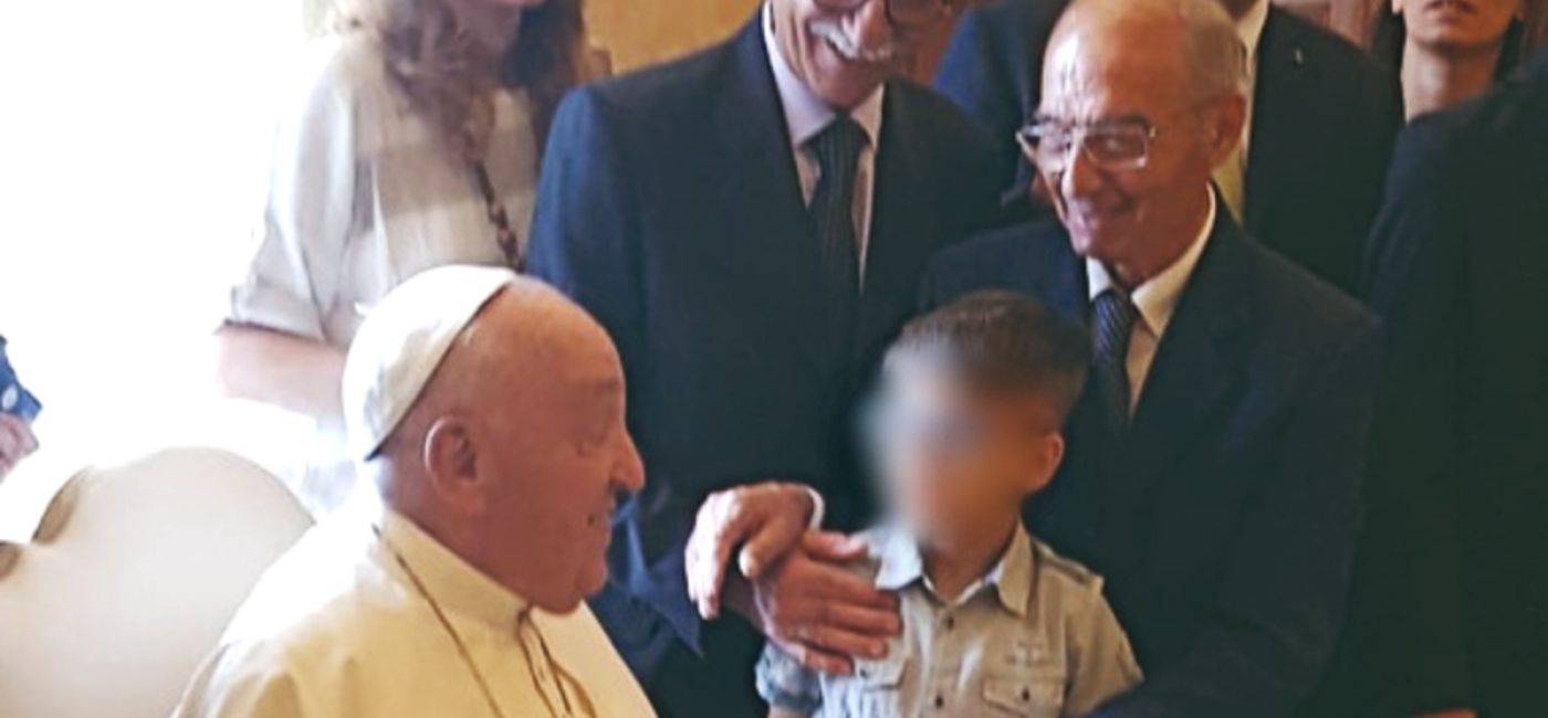 Udienza privata con papa Francesco per i familiari di padre Matteo Pettinari il 3 agosto 2024