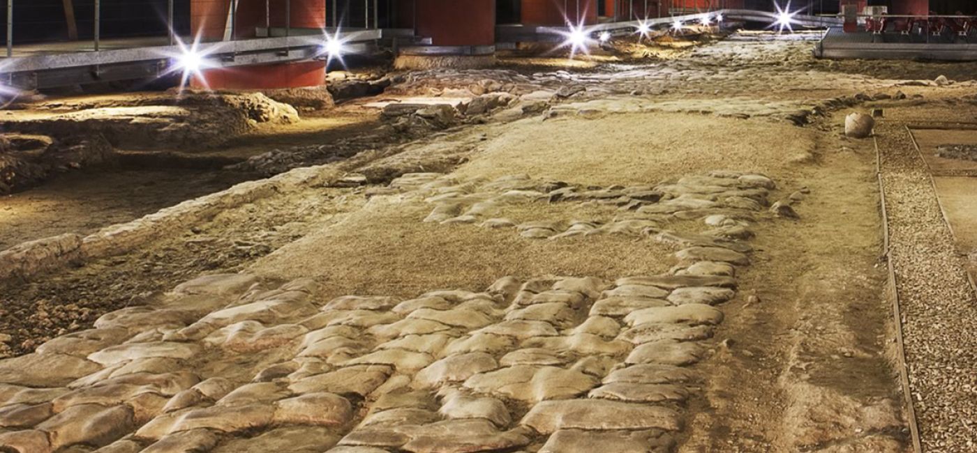 L'area archeologica La Fenice a Senigallia. Foto della Soprintendenza archeologia, belle arti e paesaggio per le province di Ancona e Pesaro e Urbino