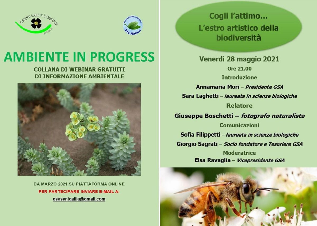 Webinar GSA su biodiversità