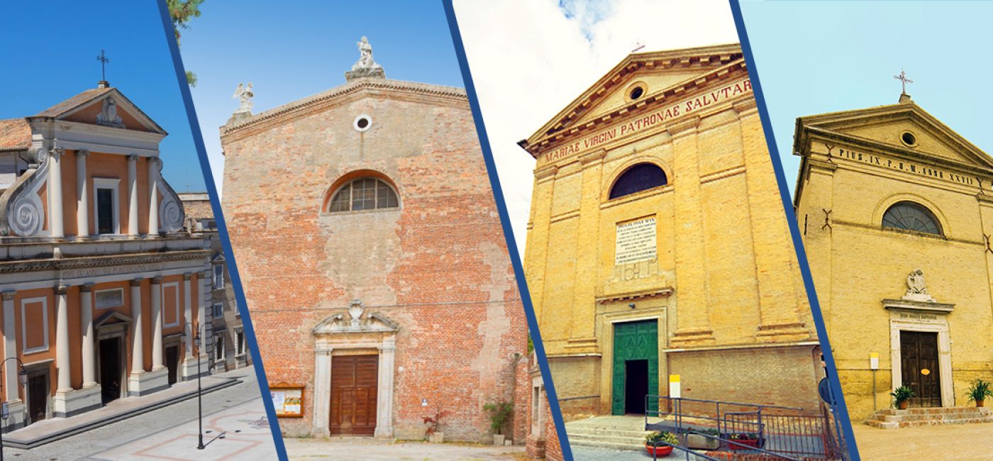 L'unità pastorale ‘La barca di Pietro’ a Senigallia: in foto le parrocchie del Duomo, delle Grazie, del Porto e di Roncitelli