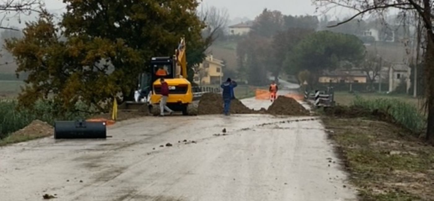 Ponte del Burello, partiti i lavori a Corinaldo dopo l'alluvione del 15 settembre 2022