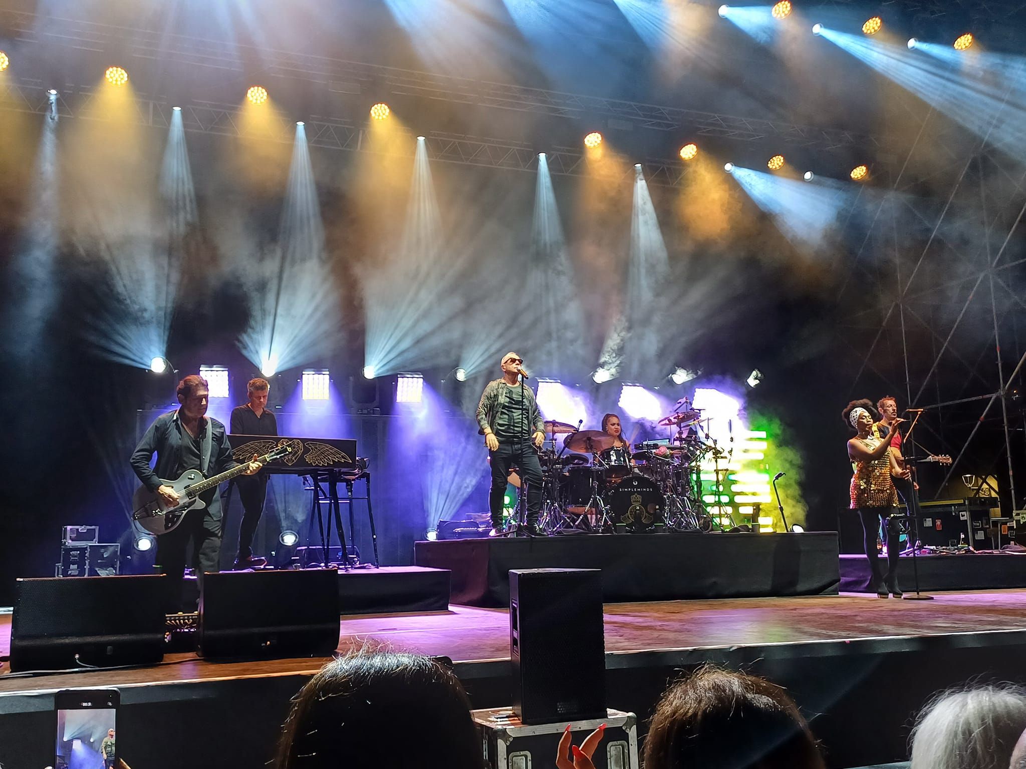 Il concerto dei Simple Minds a Senigallia