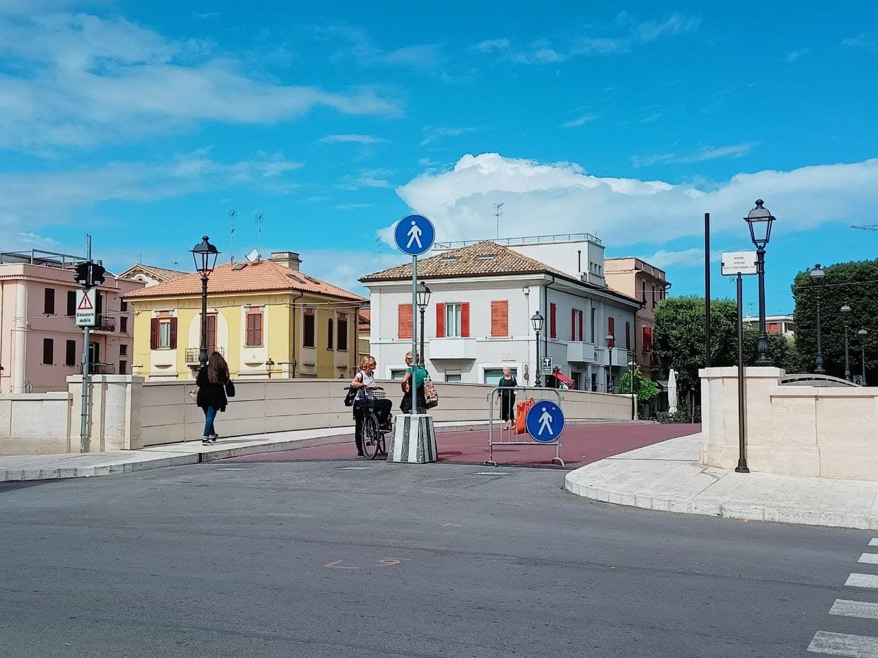 Senigallia, il ponte Angeli dell'8 dicembre 2018