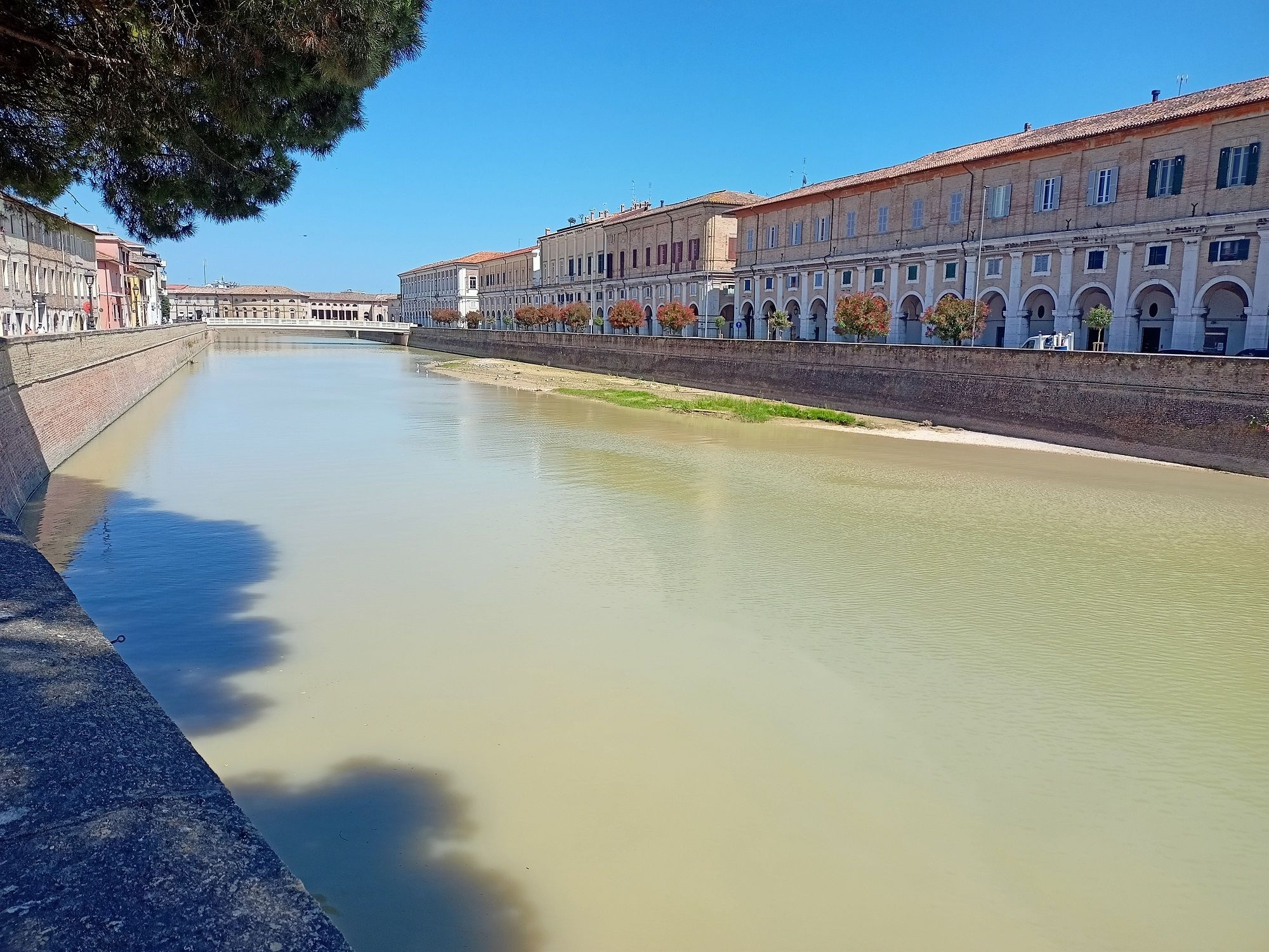 Il fiume Misa a Senigallia