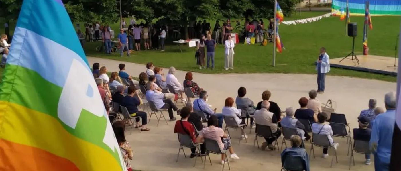 La manifestazione promossa dalla Scuola di Pace V.Buccelletti di Senigallia per le celebrazioni del 2 Giugno (edizione 2023)