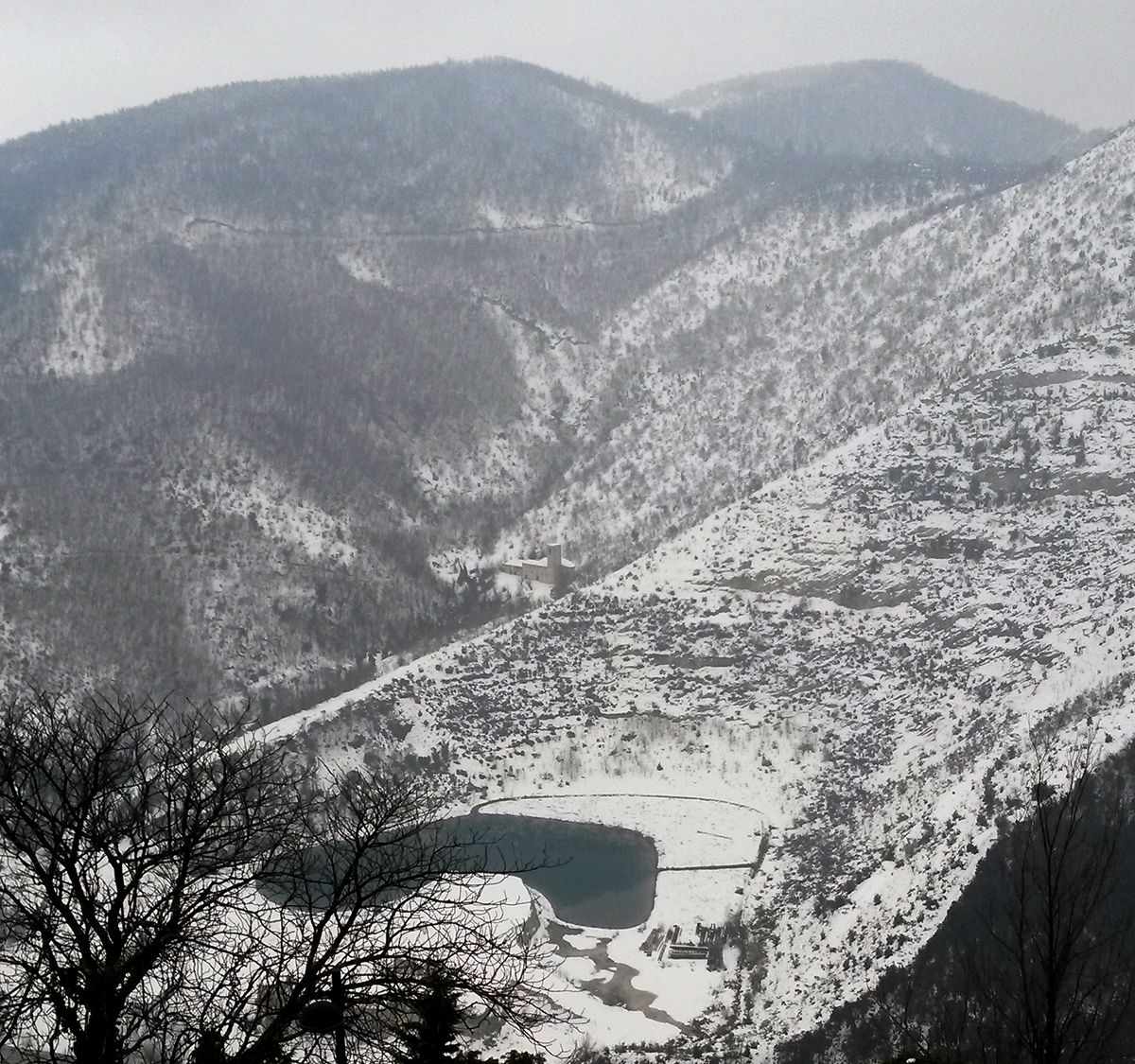 L'area estrattiva di Monte Sant’Angelo, ad Arcevia