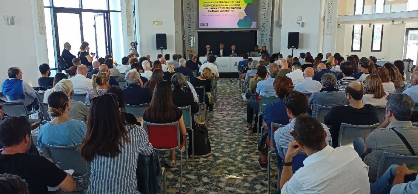 L'incontro della Regione Marche con le imprese alluvionate a Senigallia