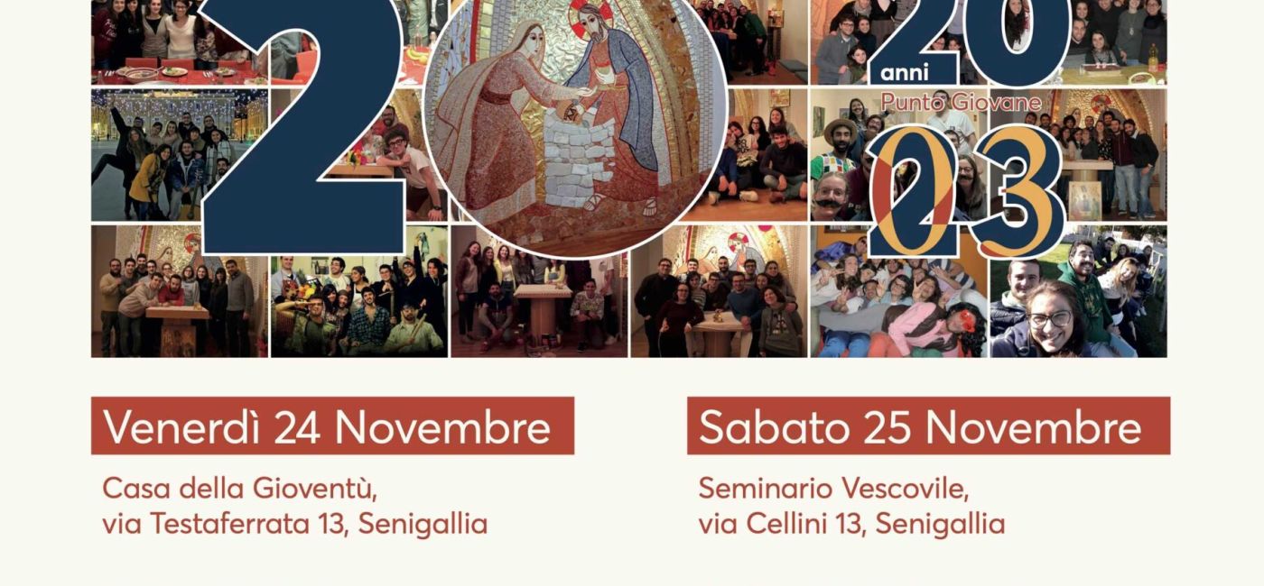 La locandina delle iniziative per la Giornata mondiale della gioventù diocesana 2023