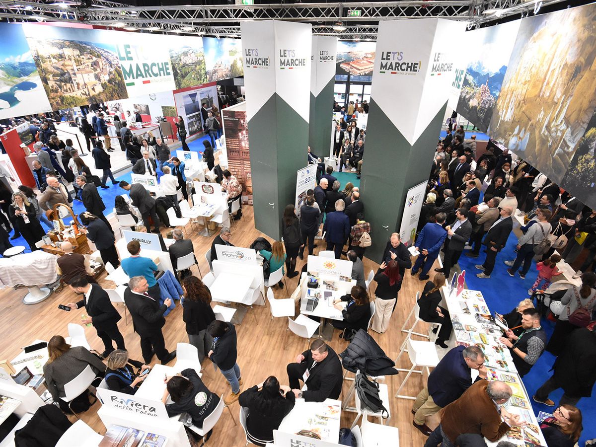 Numerosi i visitatori allo stand delle Marche alla BIT di Milano 2024