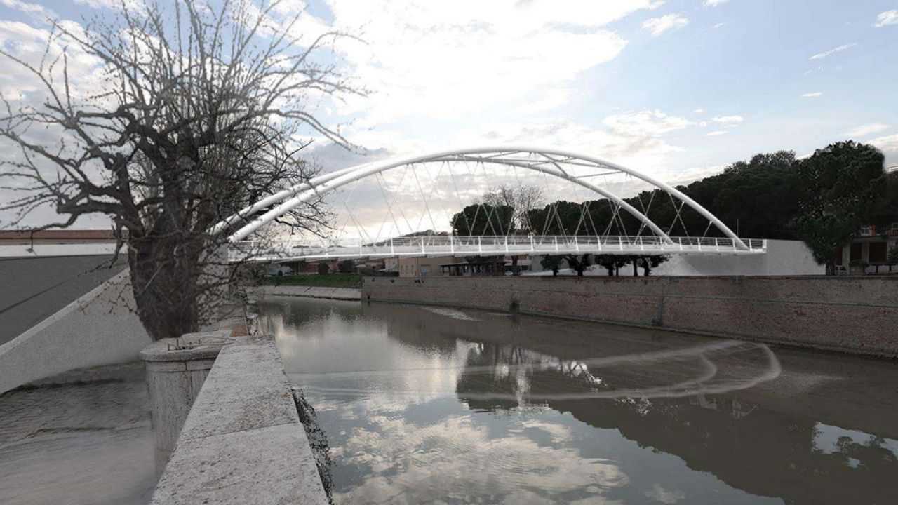 Il progetto per il nuovo ponte Garibaldi a Senigallia