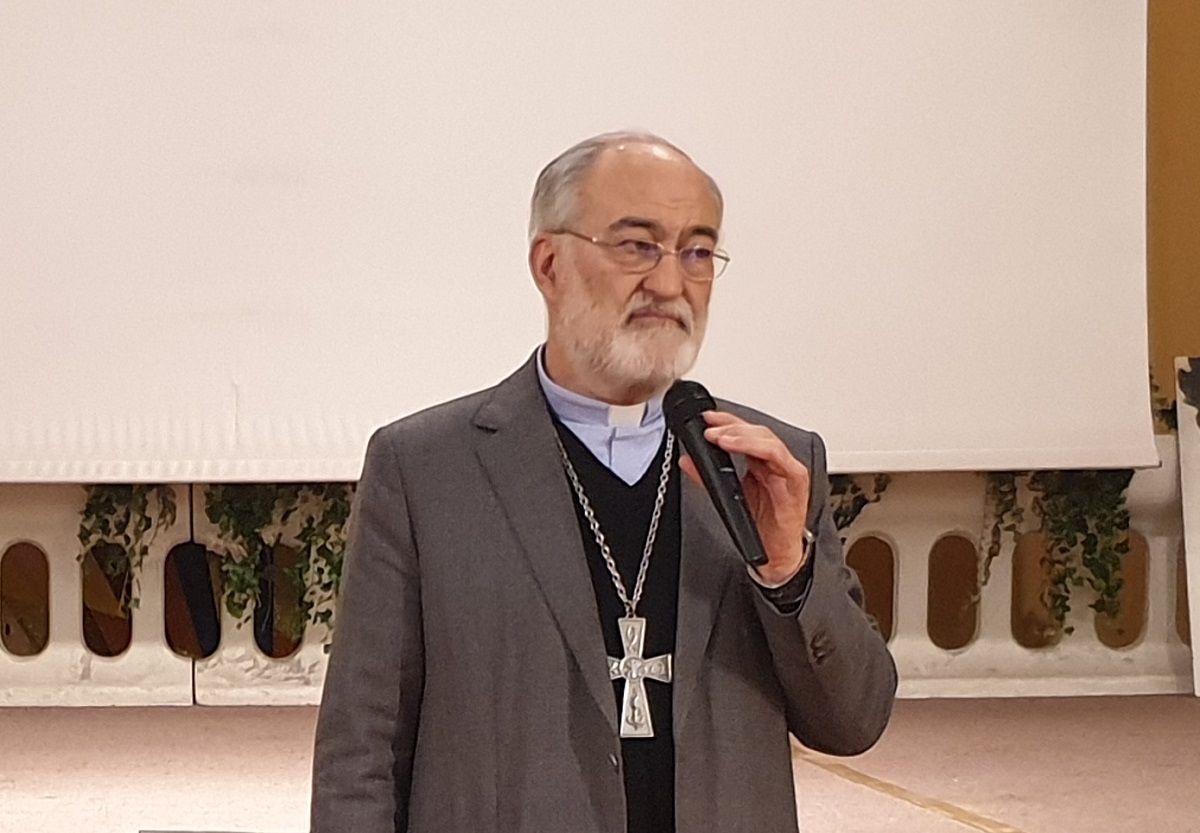 Il cardinale Cristóbal López Romero, arcivescovo di Rabat, durante una visita ad Ancona nel febbraio 2020. Fonte: www.diocesi.ancona.it